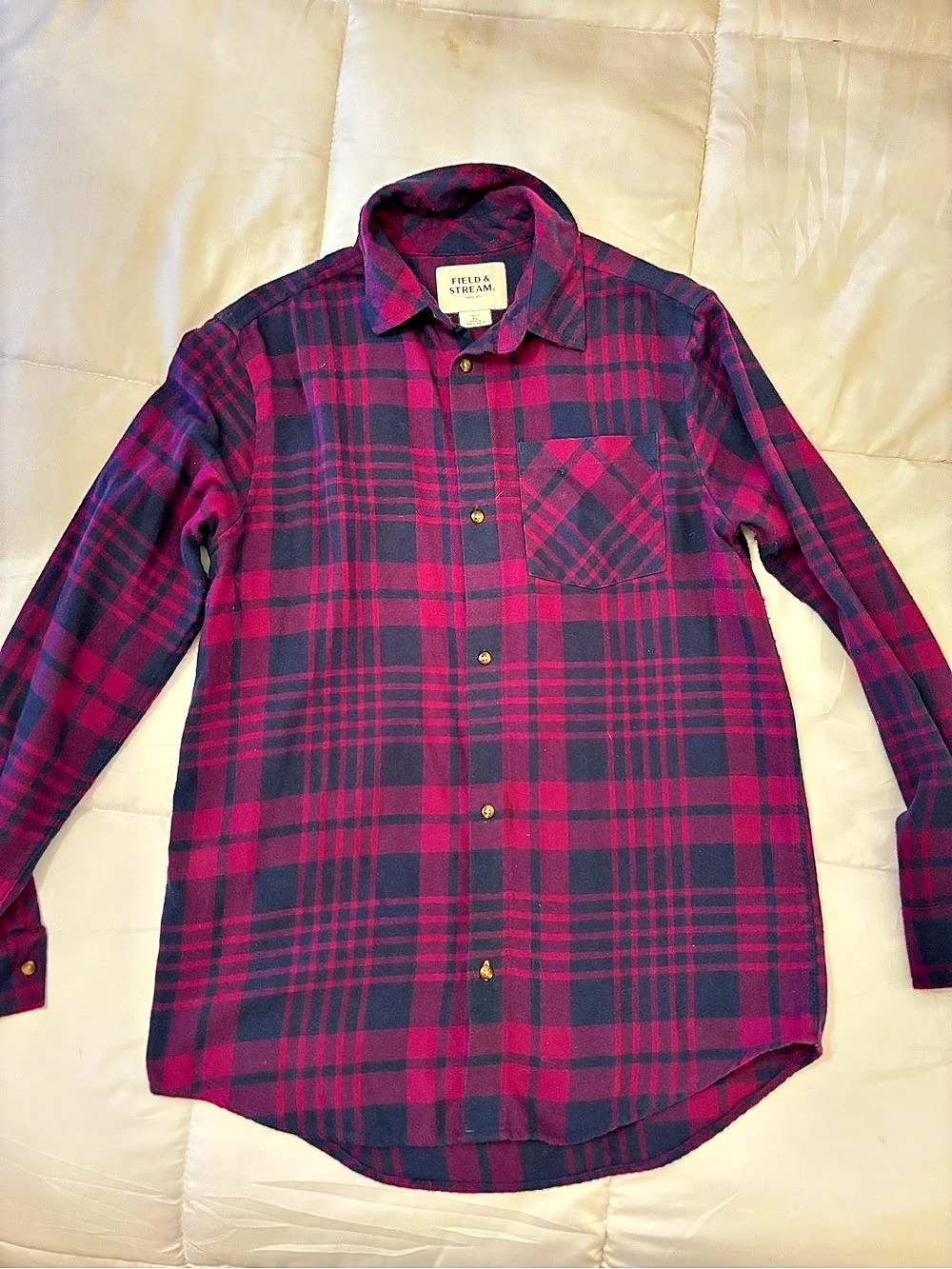 Field & Stream Youth’s Plaid Flannel Size XL